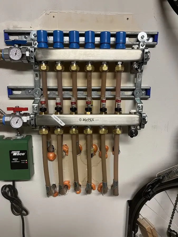 Plumber performing Leak Detection at a residential property in Wickenburg